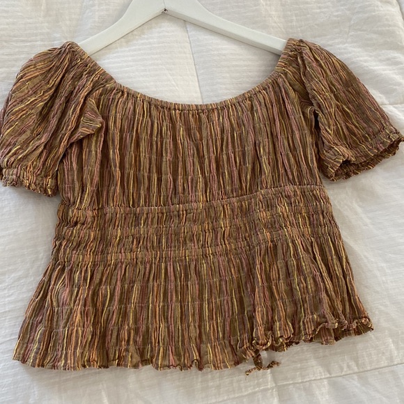 EUC Vivi Striped Free People Top - Picture 6 of 6